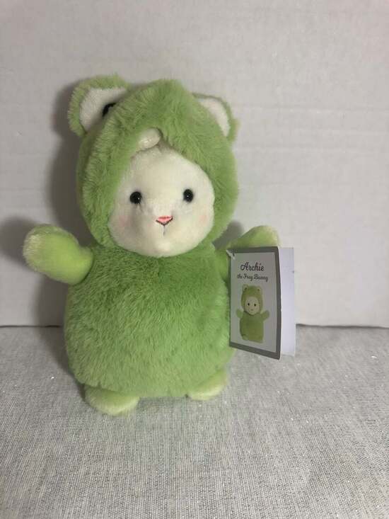 Aurora Other - Aurora Archie The Frog Bunny Plush Stuffed Animal